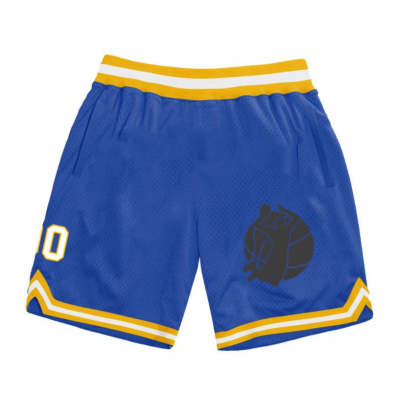 Basketball Player Ball Cut Out Classic Basketball Shorts 