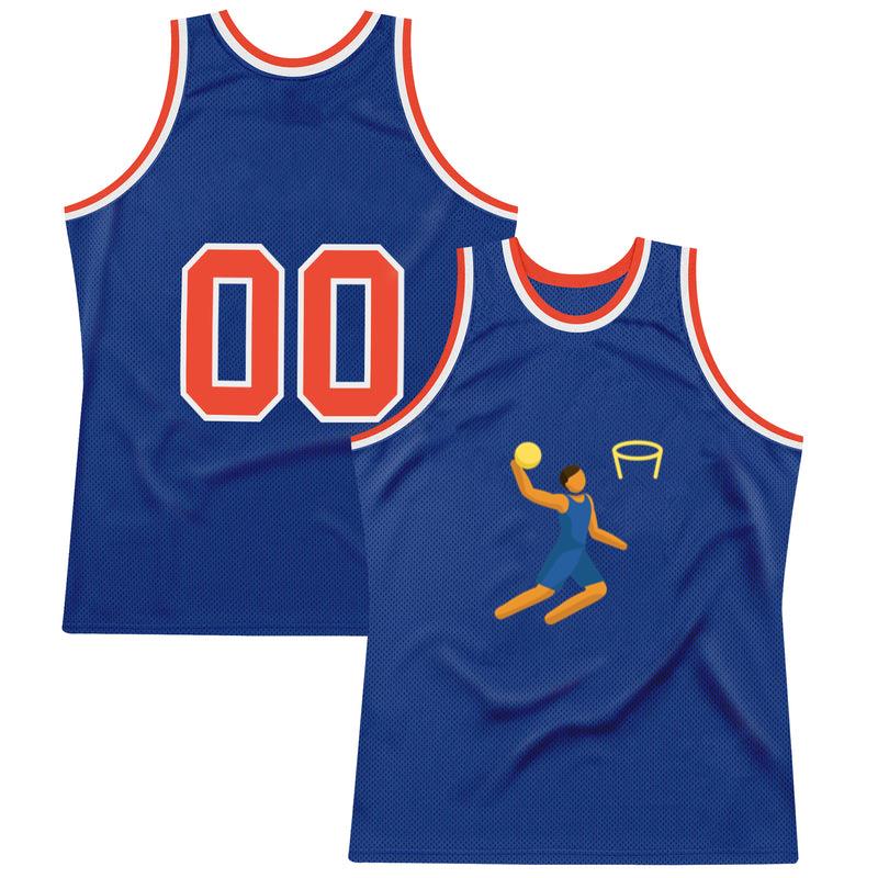 Man Playing Basketball Flat Classic Basketball Jersey 