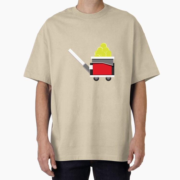 Tennis Ball Machine Icon Cotton T-Shirt 
