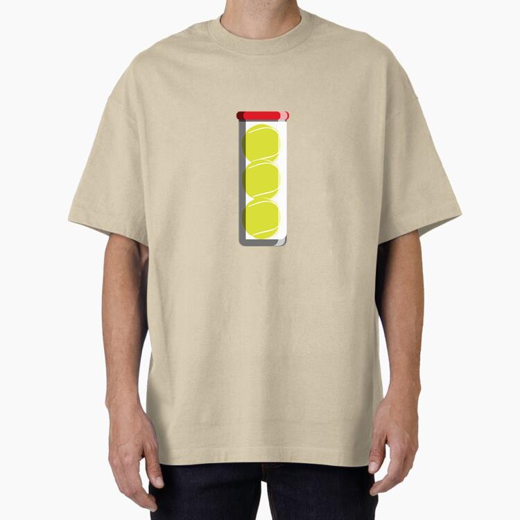 Tennis Ball Tube Icon Cotton T-Shirt 