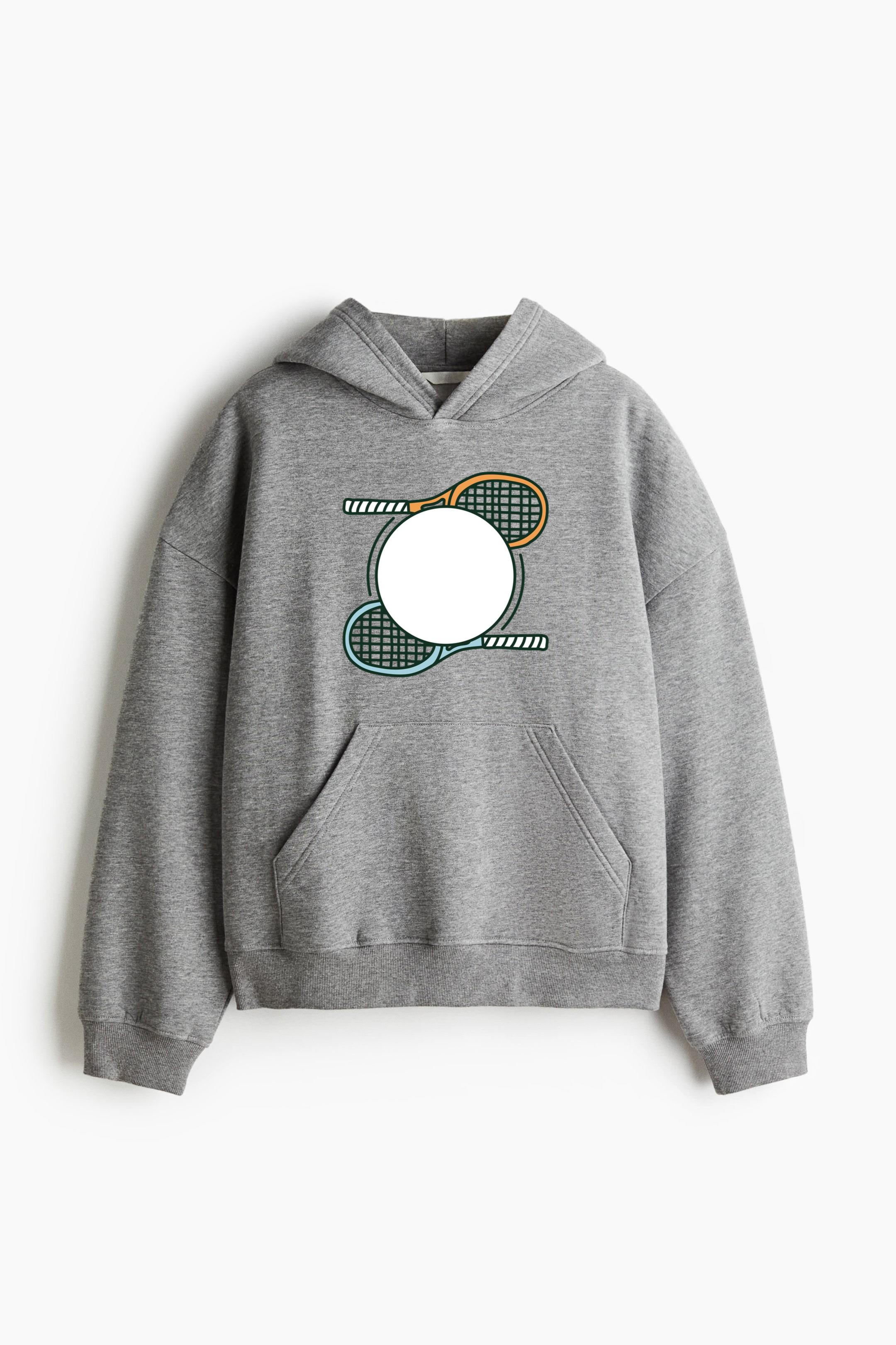 Tennis Rackets And A Circle Classic Unisex Hoodie