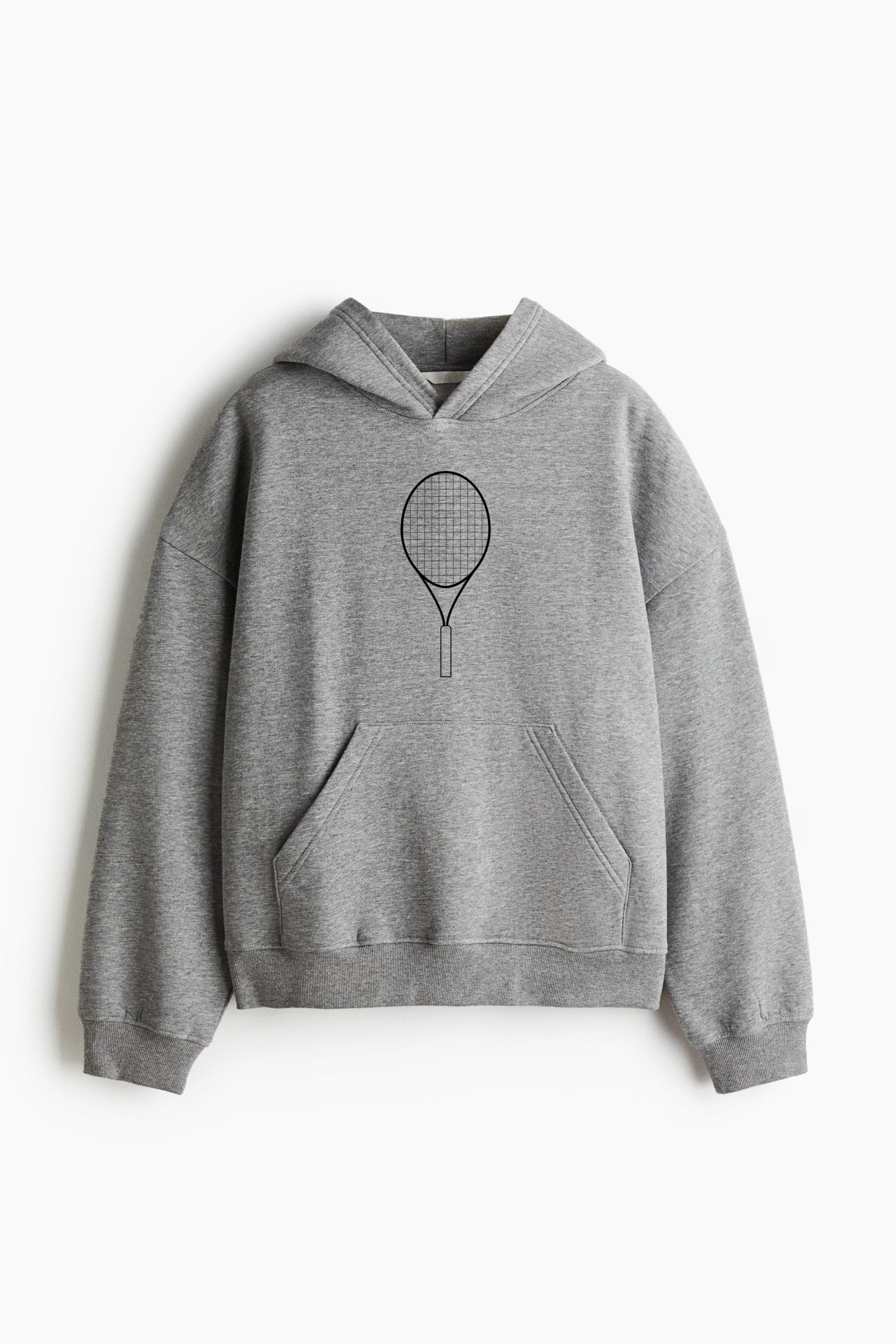 Tennis Raquet Stroke Classic Unisex Hoodie