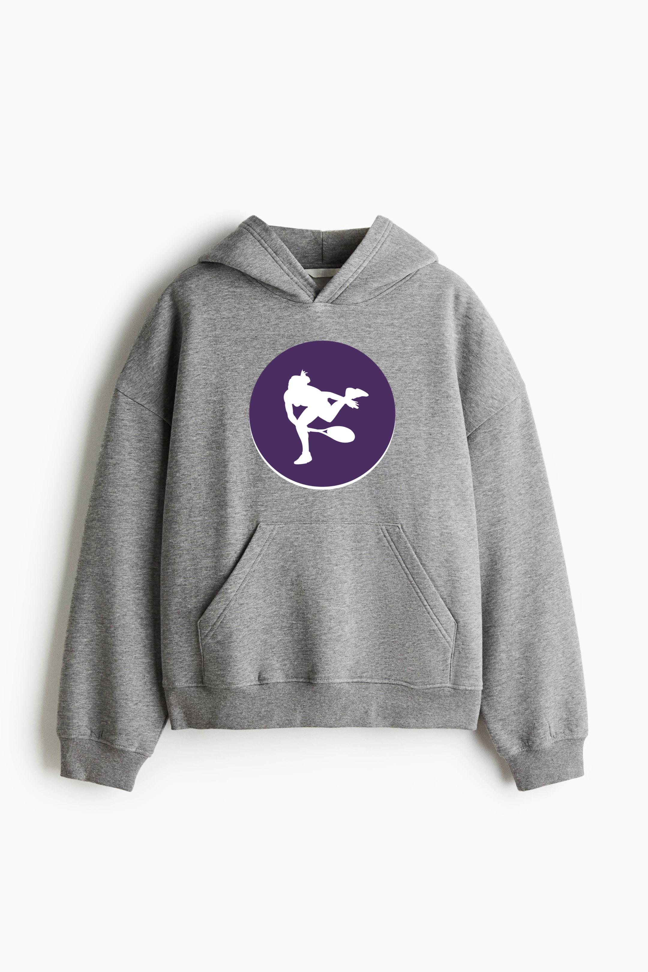 Tennis Sport Circle Icon Classic Unisex Hoodie