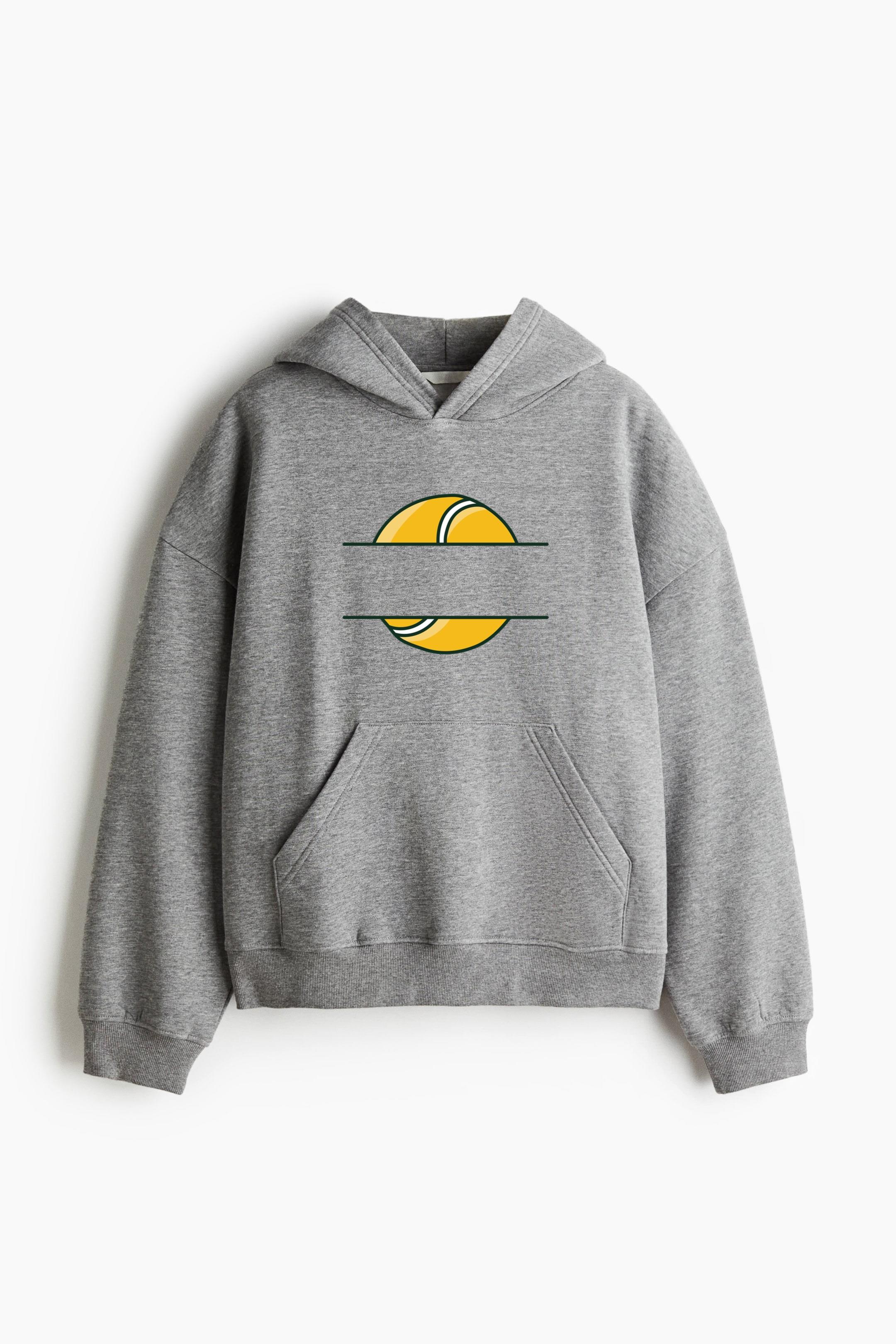 Yellow Tennis Ball Logo Classic Unisex Hoodie